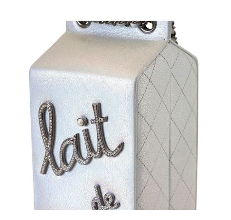 silver chanel milk carton bag dirty john|Chanel Lait de Coco Milk Carton Bag 2014 .